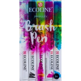 Set Ecoline Brush Pen 5 Basic