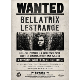 Wanted Bellatrix Lestrange...