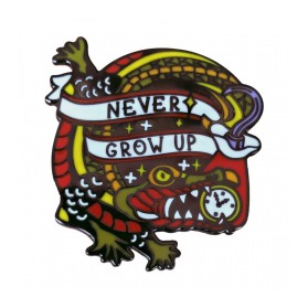 LB Never Grow up pin