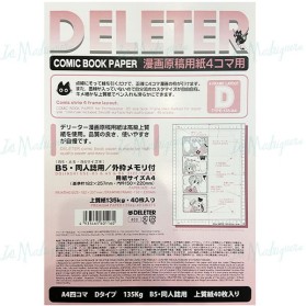 Deleter Comic Paper A4 135g...