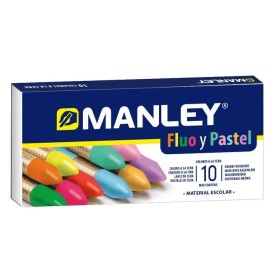 Ceras Manley 10 tonos fluor...