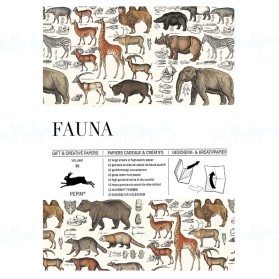 Papel Creativo Fauna Vol.90