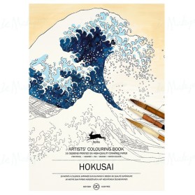 Colouring Book Hokusai