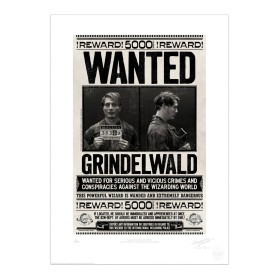 Grindelwald Wanted Postal