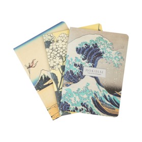 Set de libretas Hokusai