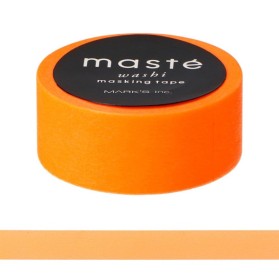 Washi Tape Masté Naranja Neon