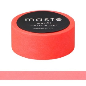 Washi Tape Masté Rojo Neon