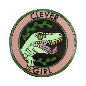 LB Clever Girl pin